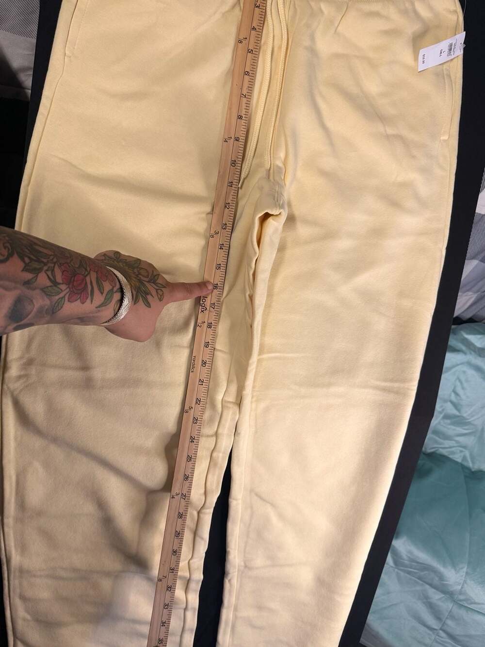 Gap Yellow Sweatpants L Tall